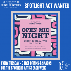 Spotlight Artists Wanted: COF Open Mic Night image