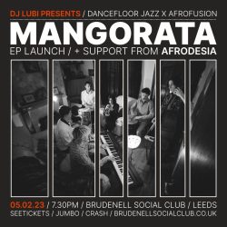 Mangorata EP LAUNCH GIG + Afrodesia Support image