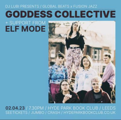 Goddess Collective gig poster 