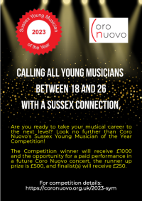 2023 Sussex Young Musician Competition image