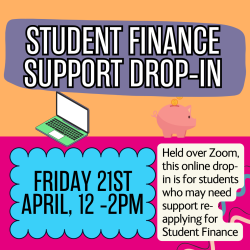 Student Finance Support Online Drop-in image