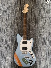 SQUIER MUSTANG- DAPHNE BLUE image