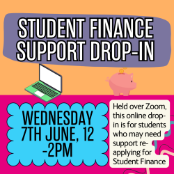 Student Finance Support Online Drop-in image