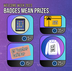 Collect Badges, Win Prizes! image
